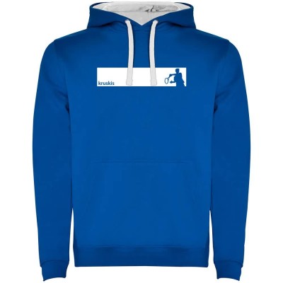 суичър,мъжки,пуловери,kruskis,frame,tennis,two,colour,hoodie,royal,blue,white,(blue)