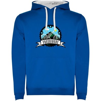 суичър,мъжки,пуловери,kruskis,freeriders,two,colour,hoodie,royal,blue,white,(blue)