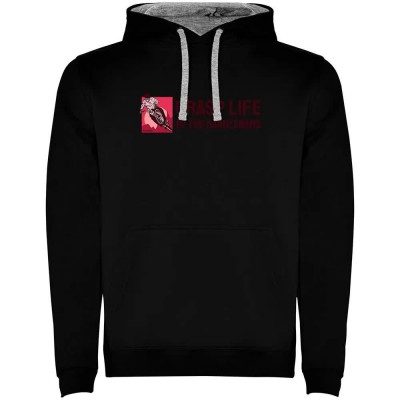суичър,мъжки,пуловери,kruskis,grasp,life,two,colour,hoodie,black,grey,(black)