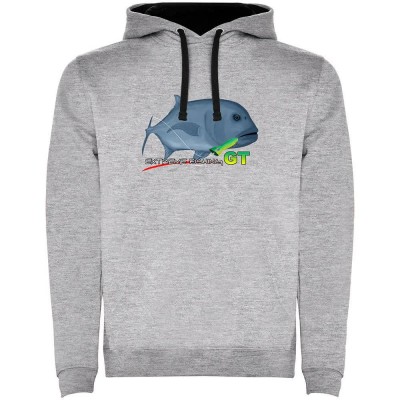 суичър,мъжки,пуловери,kruskis,gt,extreme,fishing,two,colour,hoodie,heather,grey,black,(grey)