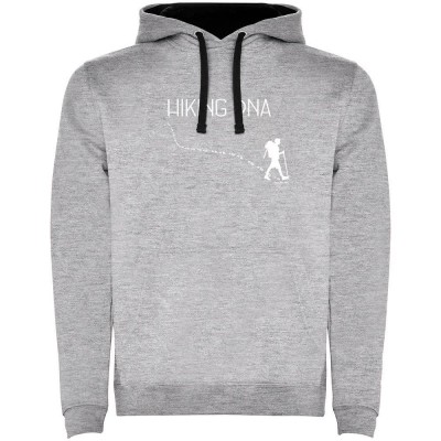 суичър,мъжки,пуловери,kruskis,hikking,dna,two,colour,hoodie,heather,grey,black,(grey)