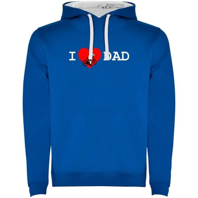 суичър,мъжки,пуловери,kruskis,i,love,dad,two,colour,hoodie,royal,blue,white,(blue)