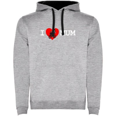 суичър,мъжки,пуловери,kruskis,i,love,mum,two,colour,hoodie,heather,grey,black,(grey)