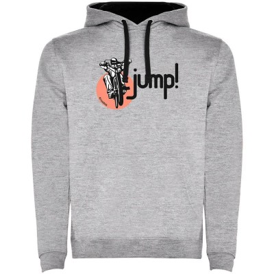 суичър,мъжки,пуловери,kruskis,jump,two,colour,hoodie,heather,grey,black,(grey)