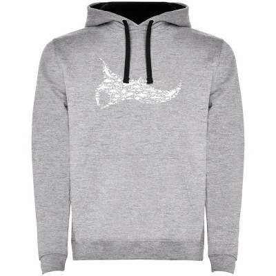 суичър,мъжки,пуловери,kruskis,manta,two,colour,hoodie,heather,grey,black,(grey)