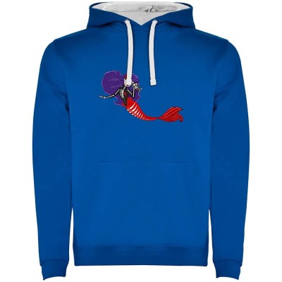 суичър,мъжки,пуловери,kruskis,mexican,mermaid,two,colour,hoodie,royal,blue,white,(blue)