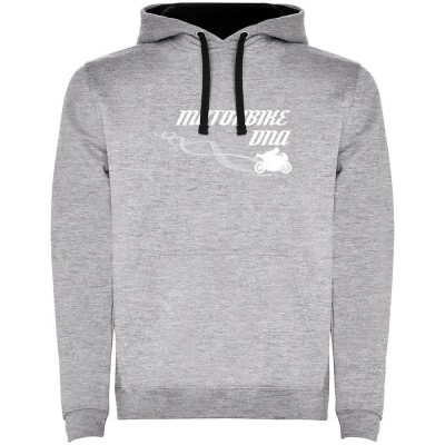 суичър,мъжки,пуловери,kruskis,motorbike,dna,two,colour,hoodie,heather,grey,black,(grey)