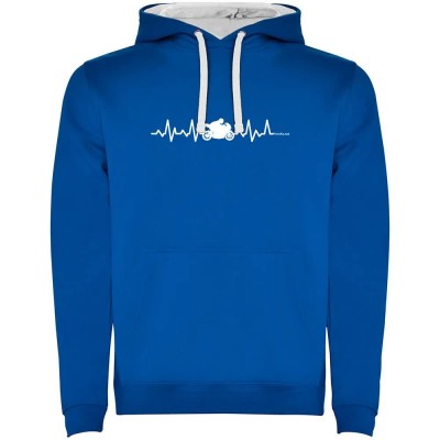 суичър,мъжки,пуловери,kruskis,motorbike,heartbeat,two,colour,hoodie,royal,blue,white,(blue)