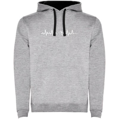 суичър,мъжки,пуловери,kruskis,mountain,heartbeat,two,colour,hoodie,heather,grey,black,(grey)