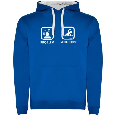 суичър,мъжки,пуловери,kruskis,problem,solution,swim,two,colour,hoodie,royal,blue,white,(blue)