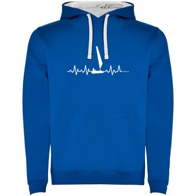 суичър,мъжки,пуловери,kruskis,sailing,heartbeat,two,colour,hoodie,royal,blue,white,(blue)