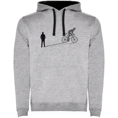 суичър,мъжки,пуловери,kruskis,shadow,bike,two,colour,hoodie,heather,grey,black,(grey)