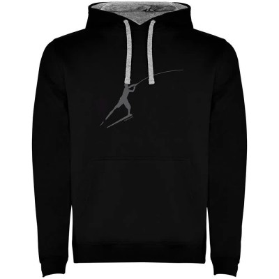 суичър,мъжки,пуловери,kruskis,shadow,fish,two,colour,hoodie,black,grey,(black)