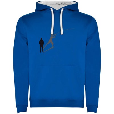 суичър,мъжки,пуловери,kruskis,shadow,fish,two,colour,hoodie,royal,blue,white,(blue)