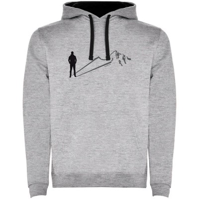 суичър,мъжки,пуловери,kruskis,shadow,mountain,two,colour,hoodie,heather,grey,black,(grey)