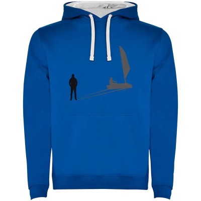 суичър,мъжки,пуловери,kruskis,shadow,sail,two,colour,hoodie,royal,blue,white,(blue)