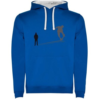 суичър,мъжки,пуловери,kruskis,shadow,skate,two,colour,hoodie,royal,blue,white,(blue)
