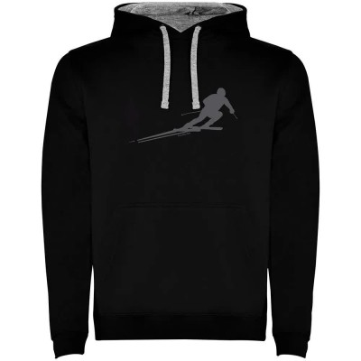 суичър,мъжки,пуловери,kruskis,shadow,ski,two,colour,hoodie,black,grey,(black)