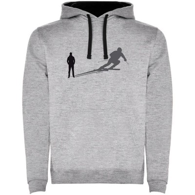 суичър,мъжки,пуловери,kruskis,shadow,ski,two,colour,hoodie,heather,grey,black,(grey)