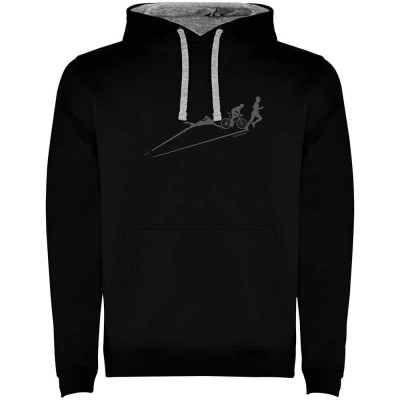 суичър,мъжки,пуловери,kruskis,shadow,triathlon,two,colour,hoodie,black,grey,(black)