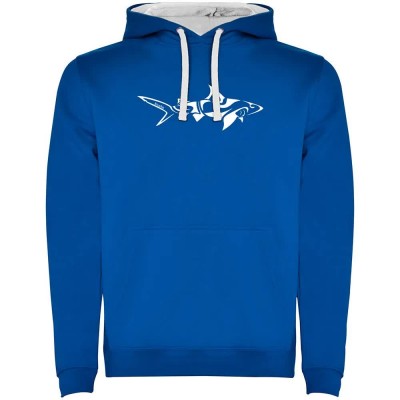 суичър,мъжки,пуловери,kruskis,shark,tribal,two,colour,hoodie,royal,blue,white,(blue)