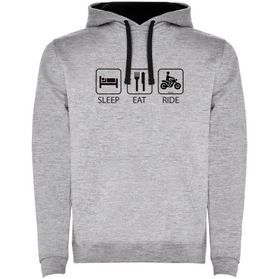 суичър,мъжки,пуловери,kruskis,sleep,eat,and,ride,two,colour,hoodie,heather,grey,black,(grey)