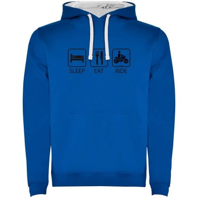 суичър,мъжки,пуловери,kruskis,sleep,eat,and,ride,two,colour,hoodie,royal,blue,white,(blue)