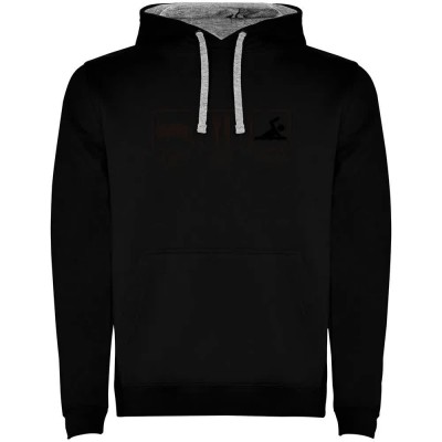 суичър,мъжки,пуловери,kruskis,sleep,eat,and,swim,two,colour,hoodie,black,grey,(black)