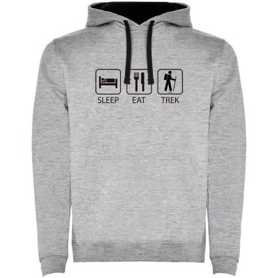 суичър,мъжки,пуловери,kruskis,sleep,eat,and,trek,two,colour,hoodie,heather,grey,black,(grey)