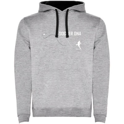 суичър,мъжки,пуловери,kruskis,soccer,dna,two,colour,hoodie,heather,grey,black,(grey)