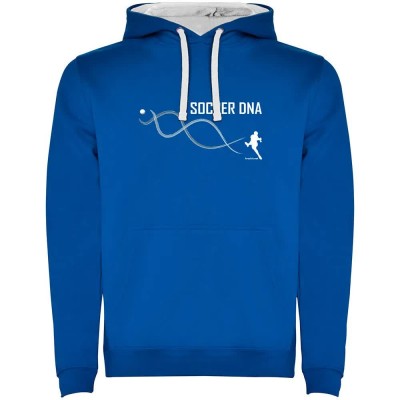 суичър,мъжки,пуловери,kruskis,soccer,dna,two,colour,hoodie,royal,blue,white,(blue)