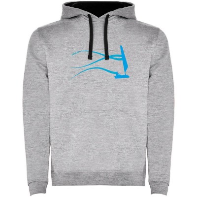 суичър,мъжки,пуловери,kruskis,stella,sail,two,colour,hoodie,heather,grey,black,(grey)