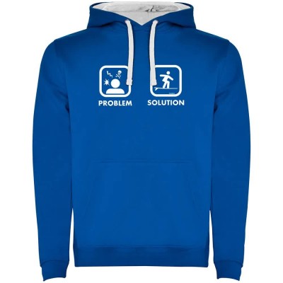 суичър,мъжки,пуловери,kruskis,surf,problem,solution,surf,two,colour,hoodie,royal,blue,white,(blue)