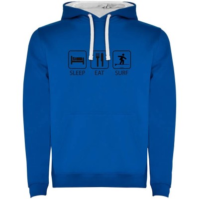 суичър,мъжки,пуловери,kruskis,surf,sleep,eat,and,surf,two,colour,hoodie,royal,blue,white,(blue)