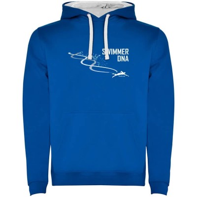 суичър,мъжки,пуловери,kruskis,swimming,dna,two,colour,hoodie,royal,blue,white,(blue)