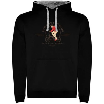 суичър,мъжки,пуловери,kruskis,tiny,holiday,two,colour,hoodie,black,grey,(black)
