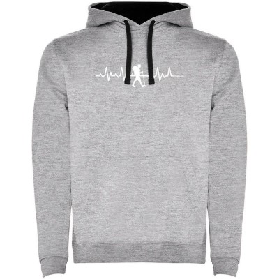 суичър,мъжки,пуловери,kruskis,trekking,heartbeat,two,colour,hoodie,heather,grey,black,(grey)