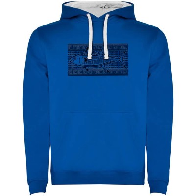 суичър,мъжки,пуловери,kruskis,tuna,tribal,two,colour,hoodie,royal,blue,white,(blue)