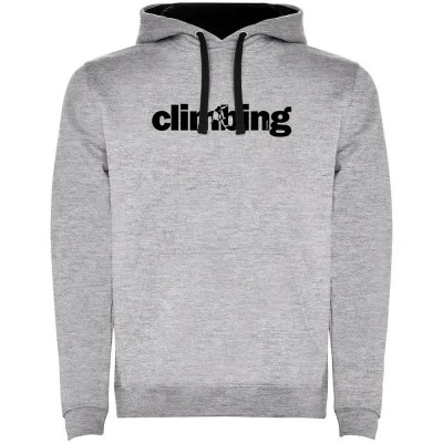 суичър,мъжки,пуловери,kruskis,word,climbing,two,colour,hoodie,heather,grey,black,(grey)