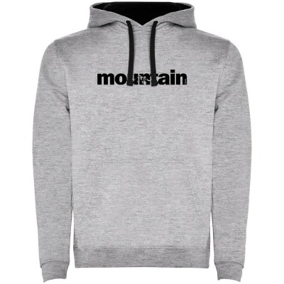 суичър,мъжки,пуловери,kruskis,word,mountain,two,colour,hoodie,heather,grey,black,(grey)