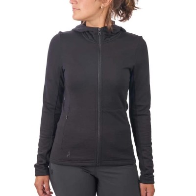 блуза,дамски,блузи,chrome,merino,cobra,2.0,full,zip,sweatshirt,black,(grey)