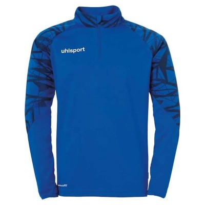 блуза,детски,блузи,uhlsport,goal,25,half,zip,sweatshirt,blue,(azure,blue,navy)