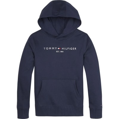 суичър,детски,блузи,tommy,hilfiger,essential,hoodie,blue