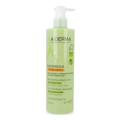 хигиена,тяло,aderma,exomega,control,eco,500ml,shower,gel,clear