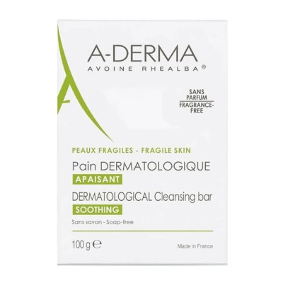 хигиена,тяло,aderma,pain,rhealba,100g,soap,clear
