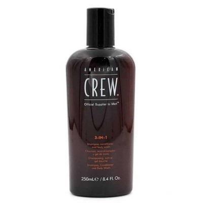 хигиена,коса,american,crew,classic,3,in,1,two,in,one,shampoo,250ml,clear