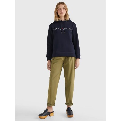 блуза,дамски,блузи,tommy,hilfiger,heritage,essential,sweatshirt,blue,(desert,sky)