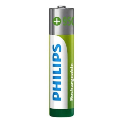 батерии,philips,r03b2a95,pack,aaa,rechargeable,battery,silver,(clear)