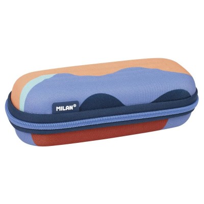 канцеларски,принадлежности,milan,semi,rigid,oval,the,fun,series,pencil,case,blue,(multicolor)