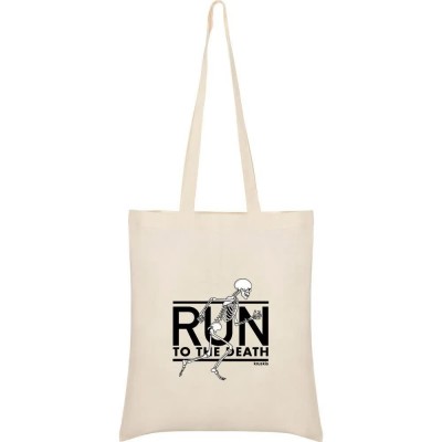 чанта,всички,чанти,kruskis,run,to,the,death,tote,bag,beige,(beige)